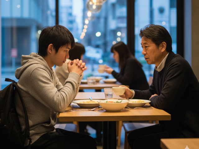 息子との話し合い